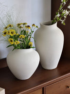 Bubble Glaze Ceramic Vase – Textured Decorative Vessel
