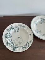 Vintage Botanical Porcelain Dinner Plate Collection