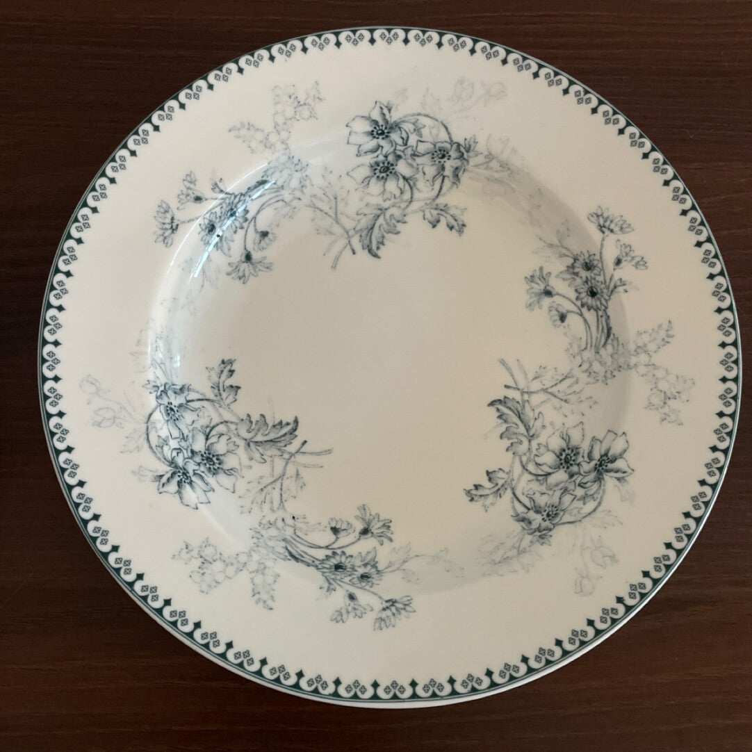 Vintage Botanical Porcelain Dinner Plate Collection