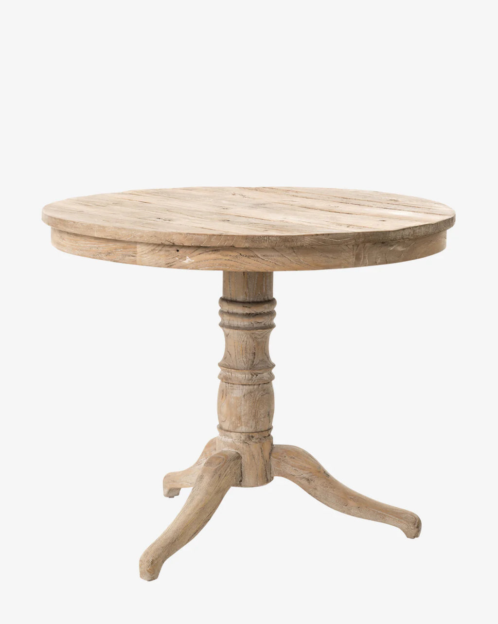 Chloe Reclaimed Elm Round Side Table