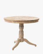 Chloe Reclaimed Elm Round Side Table